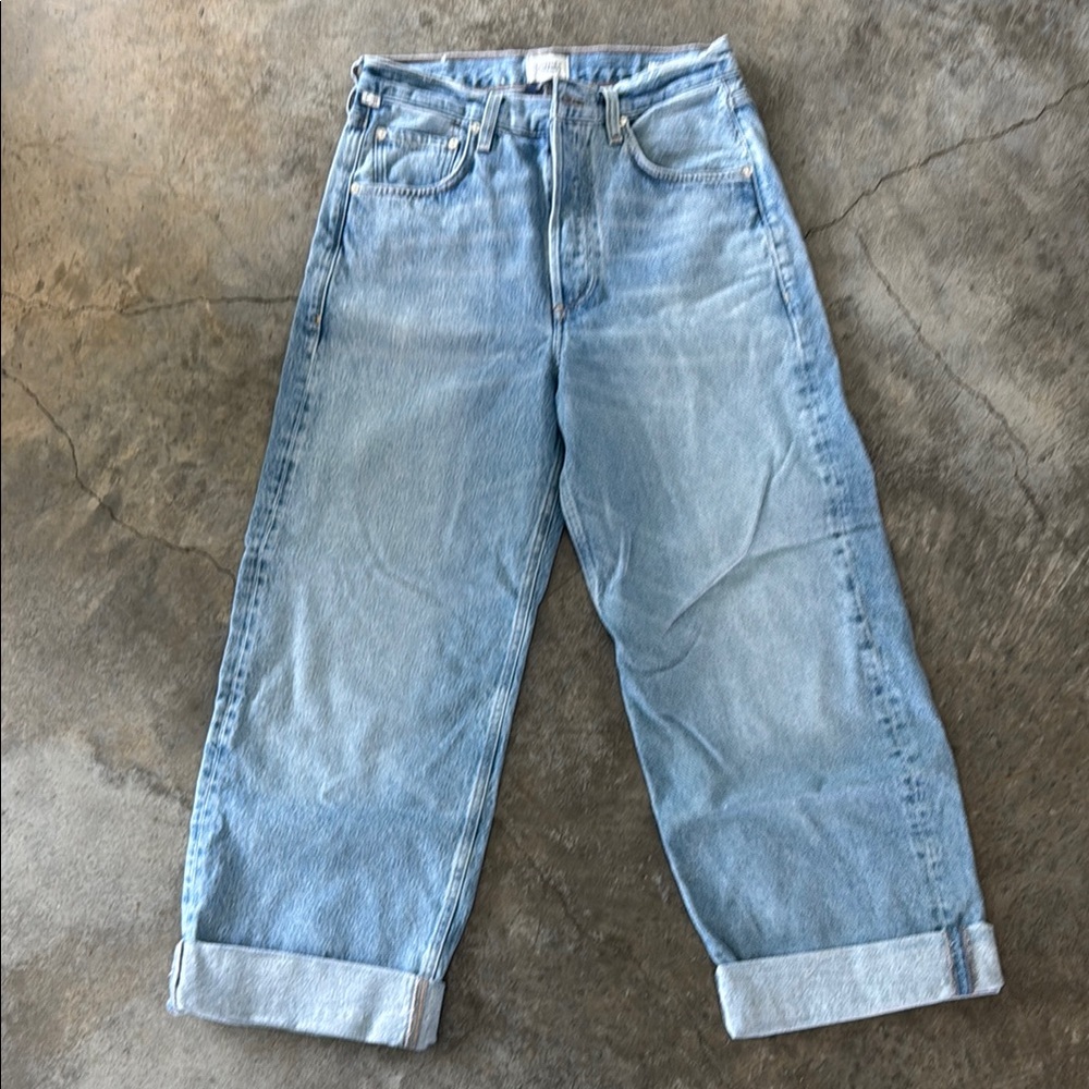 Citizens of Humanity Light Blue Ankle Jeans